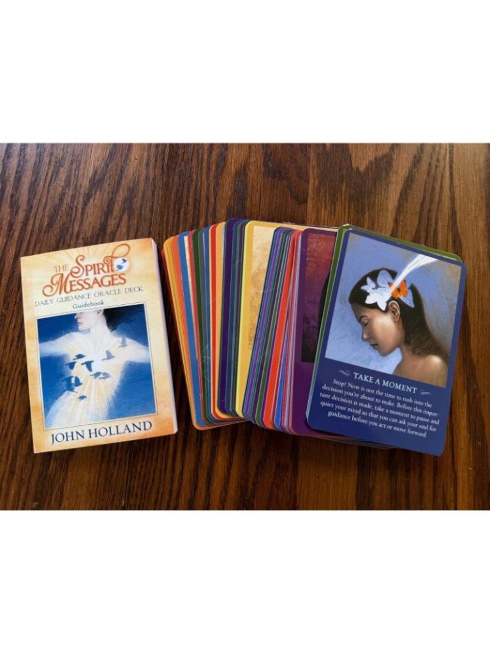 The Spirit Messages Daily Guidance Oracle Deck: A 50-Card Deck and Guidebook, Ho - Picture 3 of 3